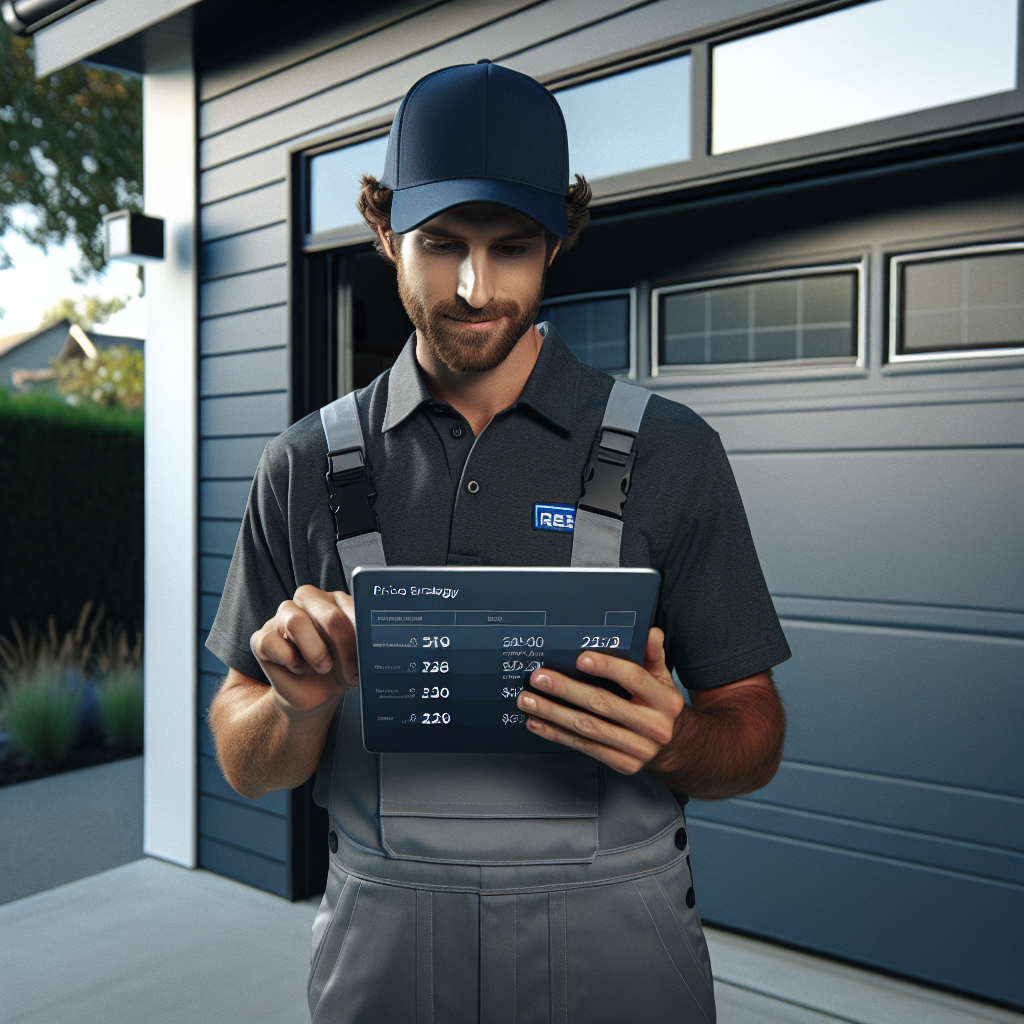 Pricing Strategy Garage Door Contractor — ZimTech LLC contractor marketing guide
